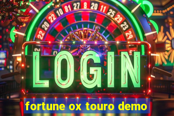 fortune ox touro demo